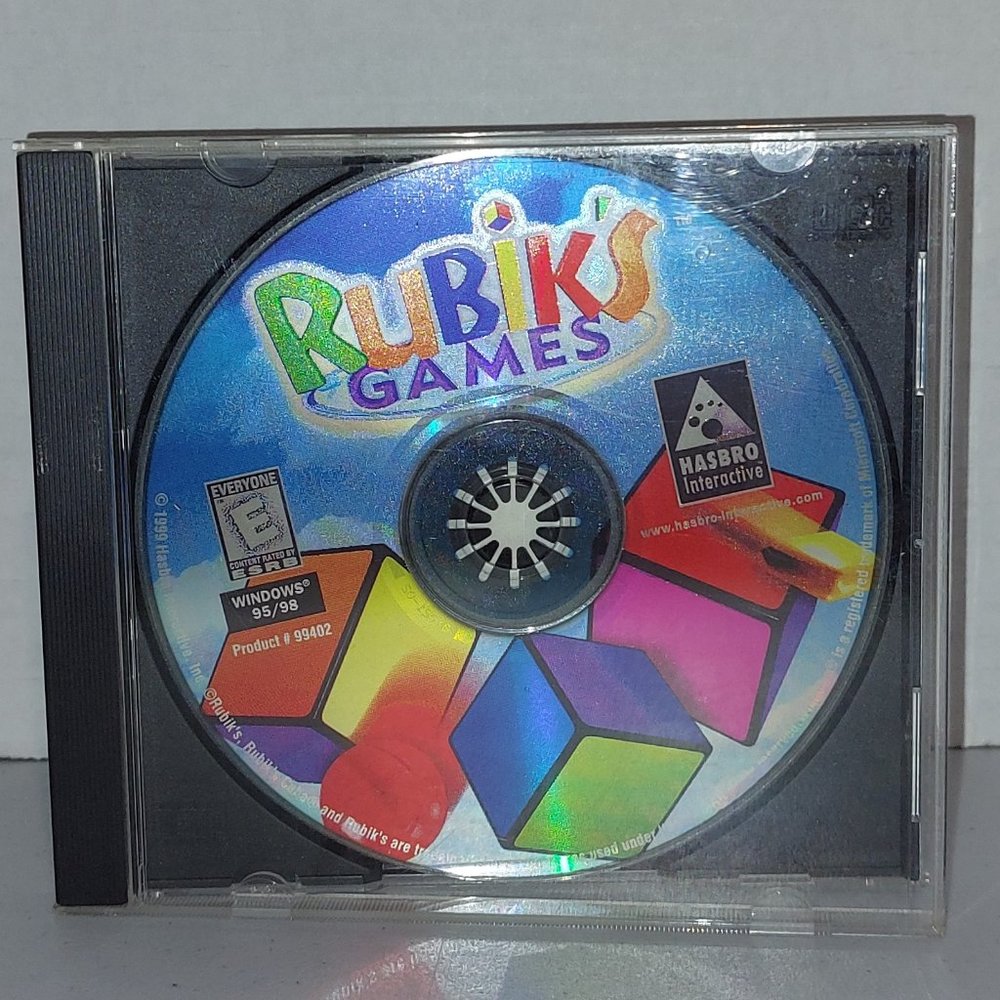Rubicks Games on CD-ROM for PC Windows 95/98